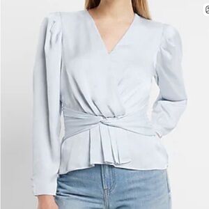 Express Sky Blue Women's Blouse